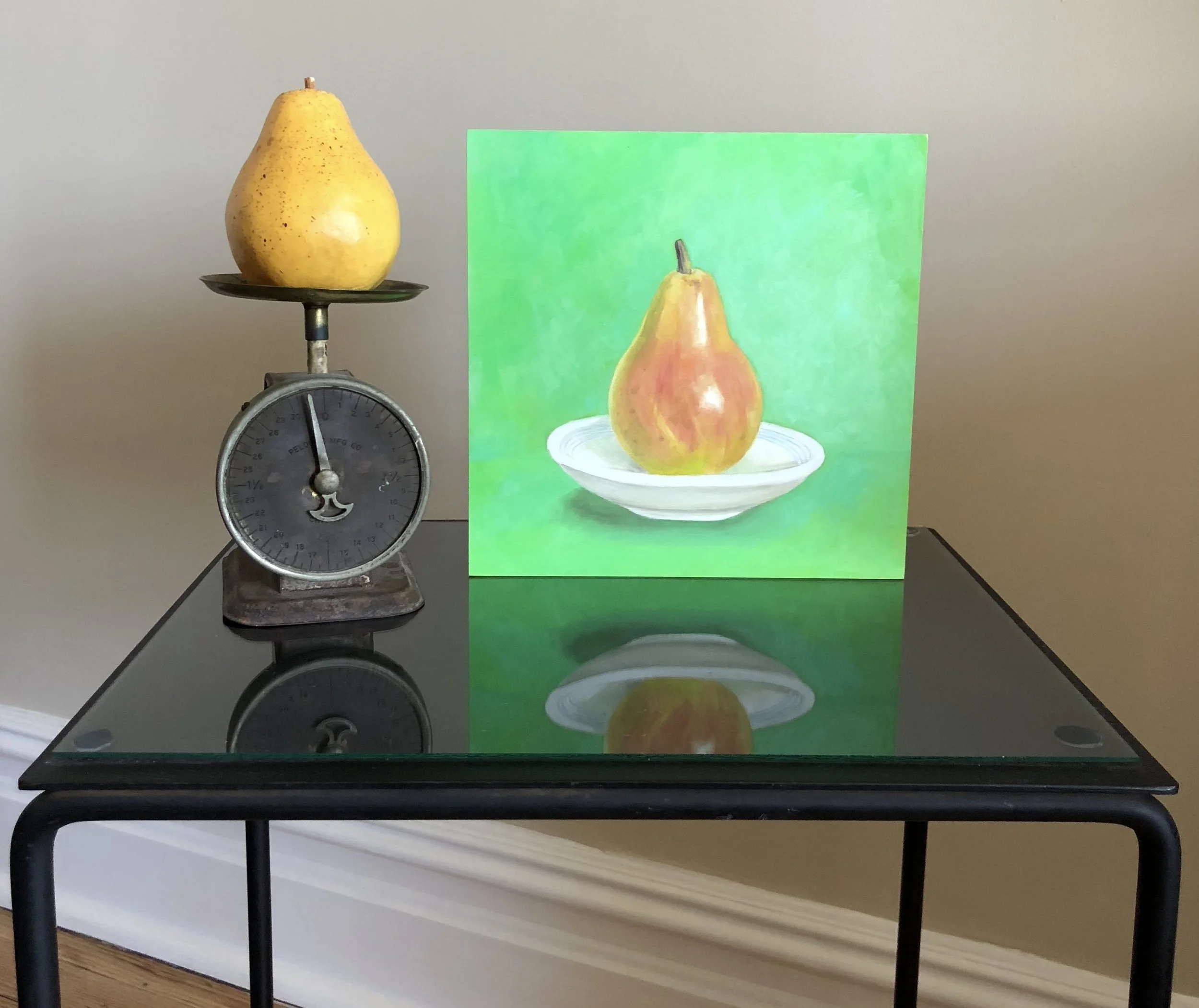 pear on table.JPG