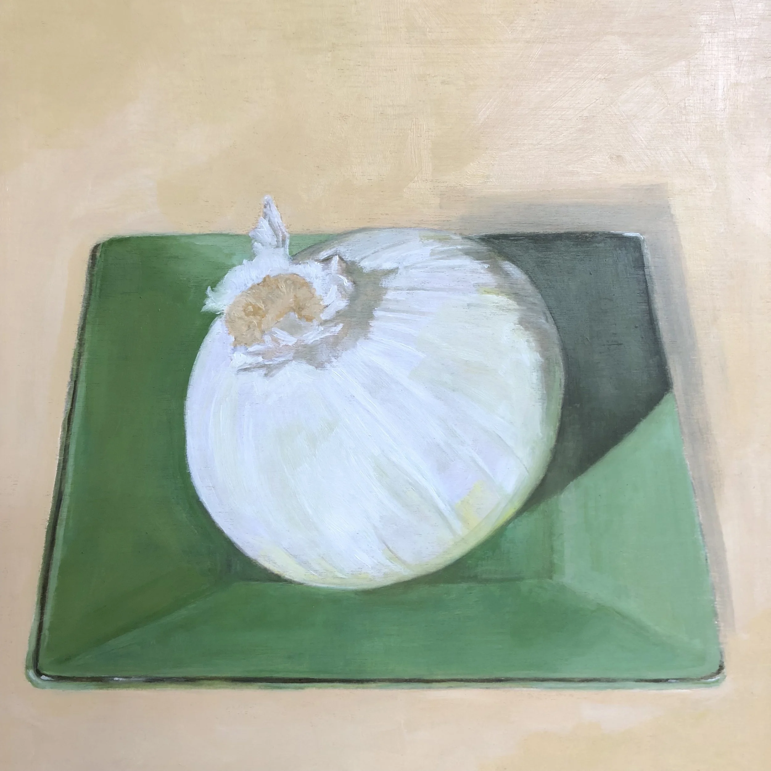 Onion, 10" x 10" x 1" 