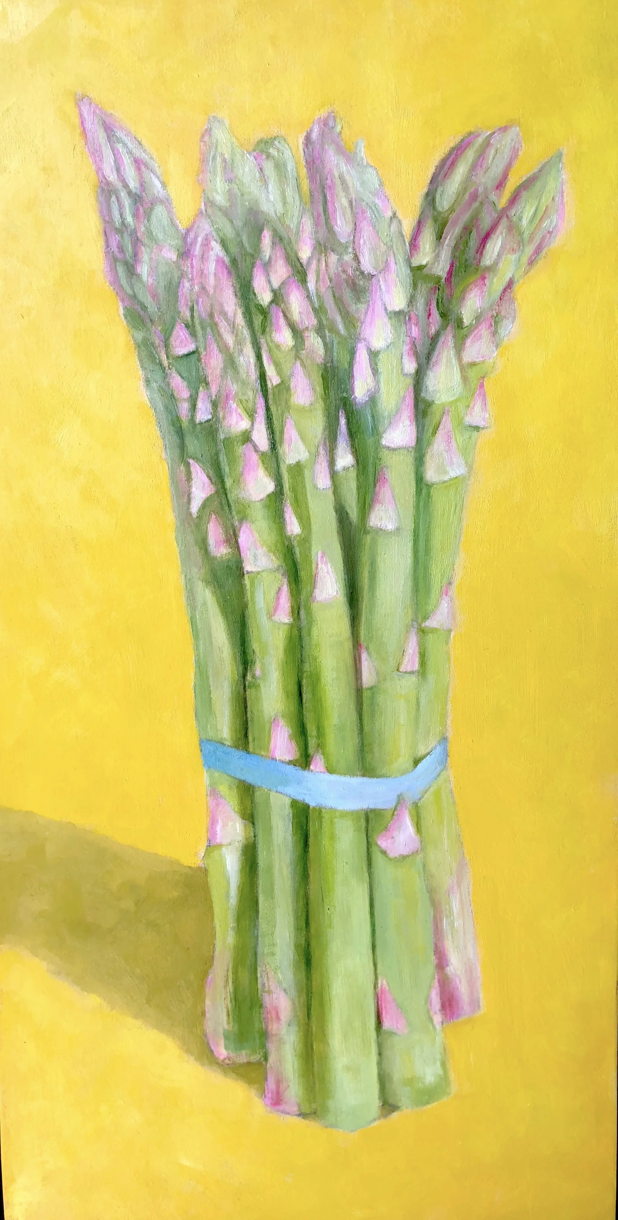 Asparagus, 6" x 12" x 1"