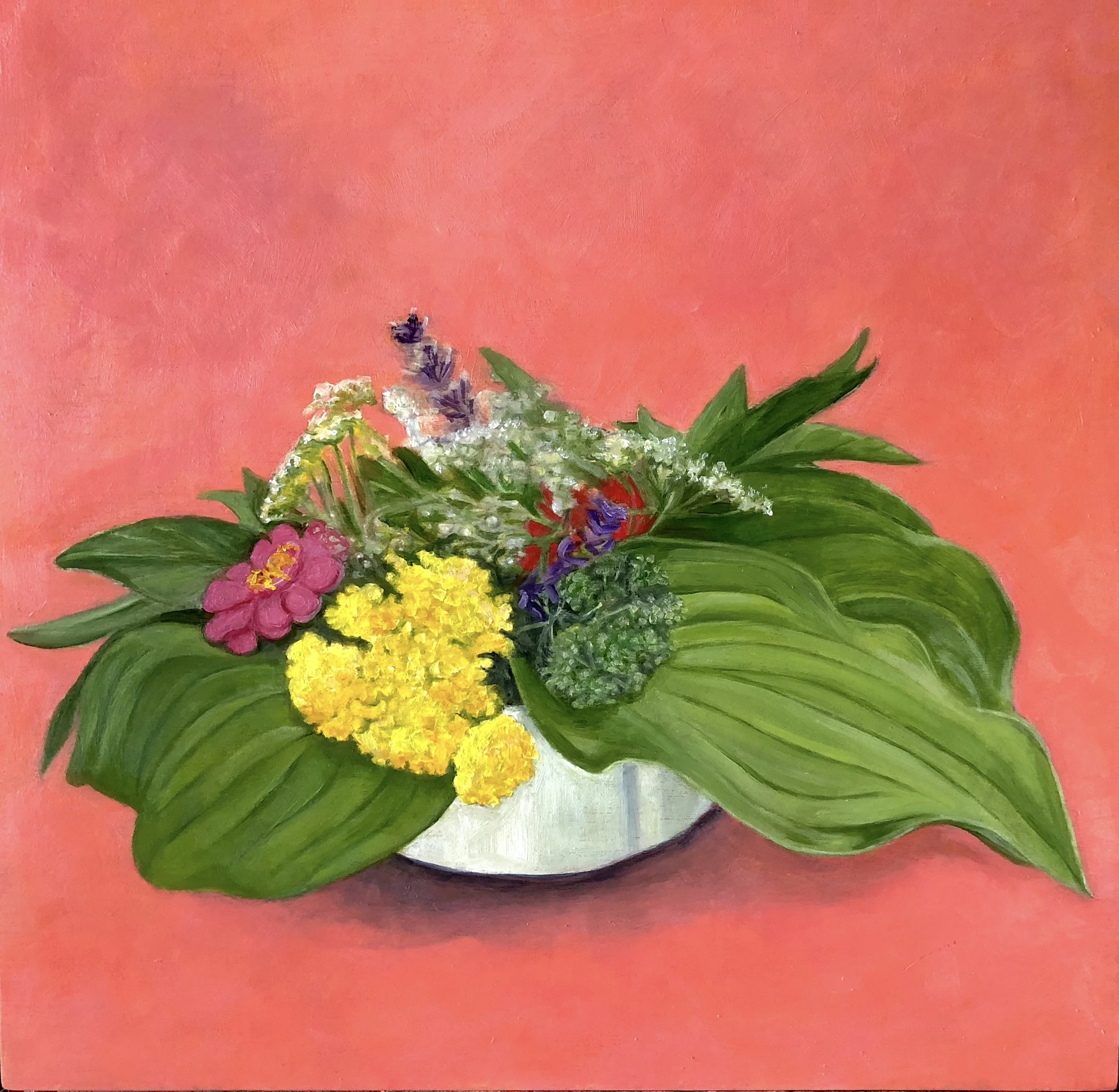 Centerpiece, 10" x 10" x 1"