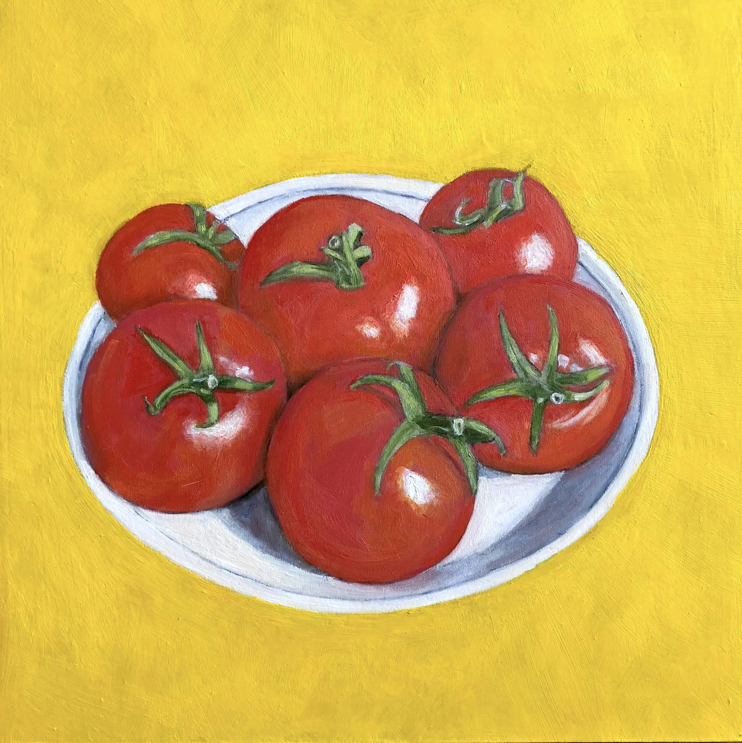 Cherry Tomatoes, 8" x 8" x 1.5"