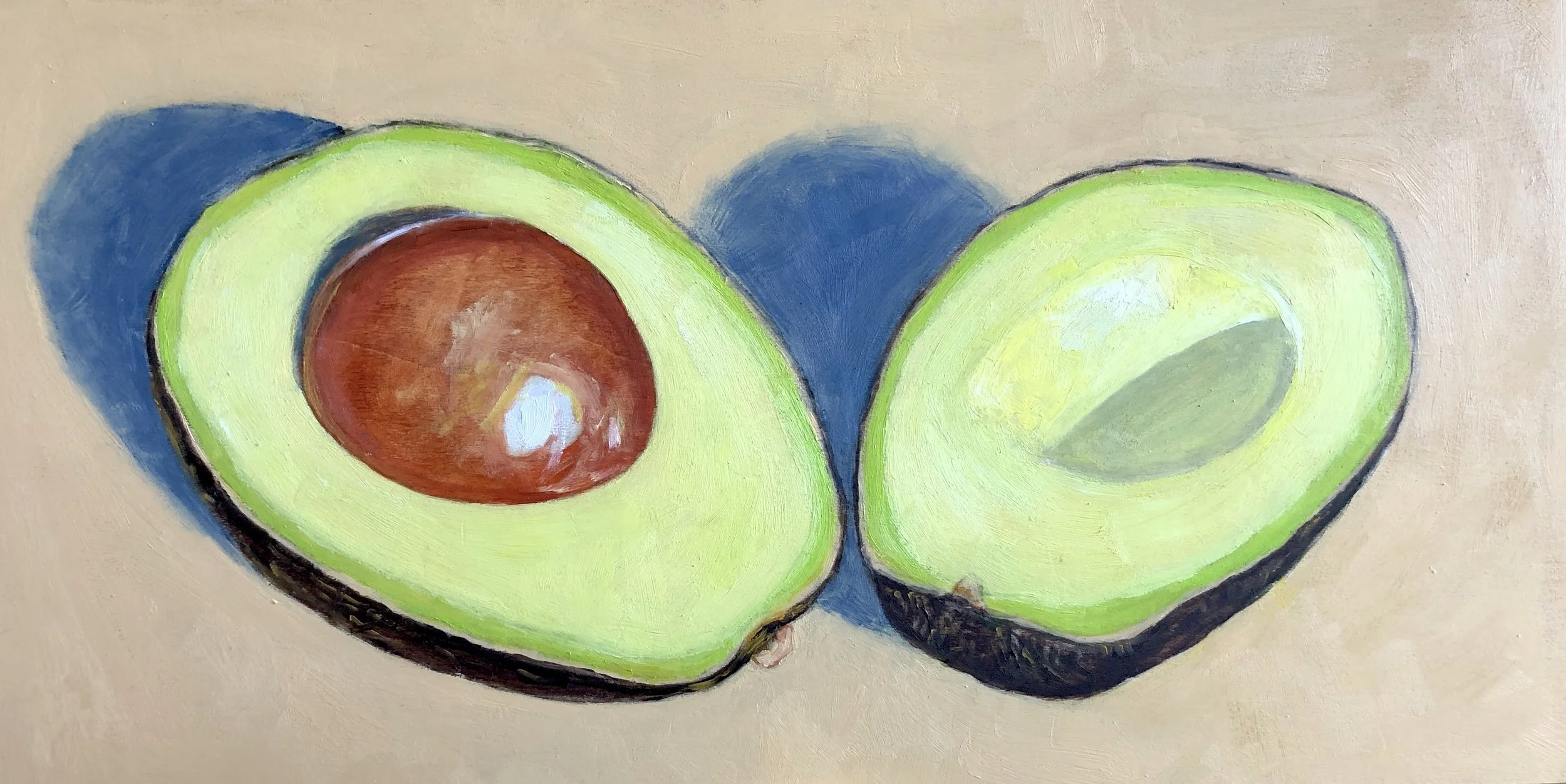 Avocado 6" x 12" x  2"
