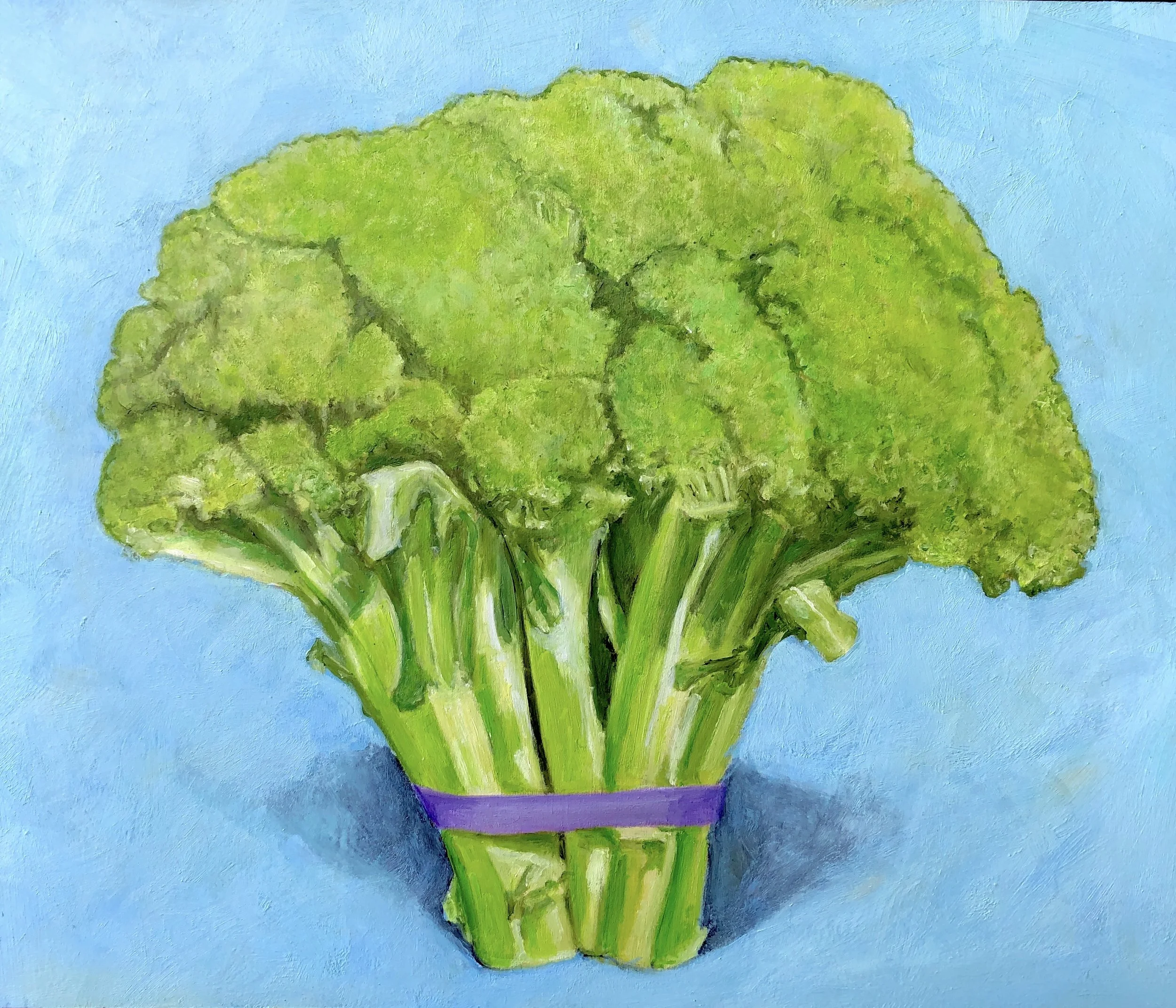 Broccoli 8" x 10" x 2"