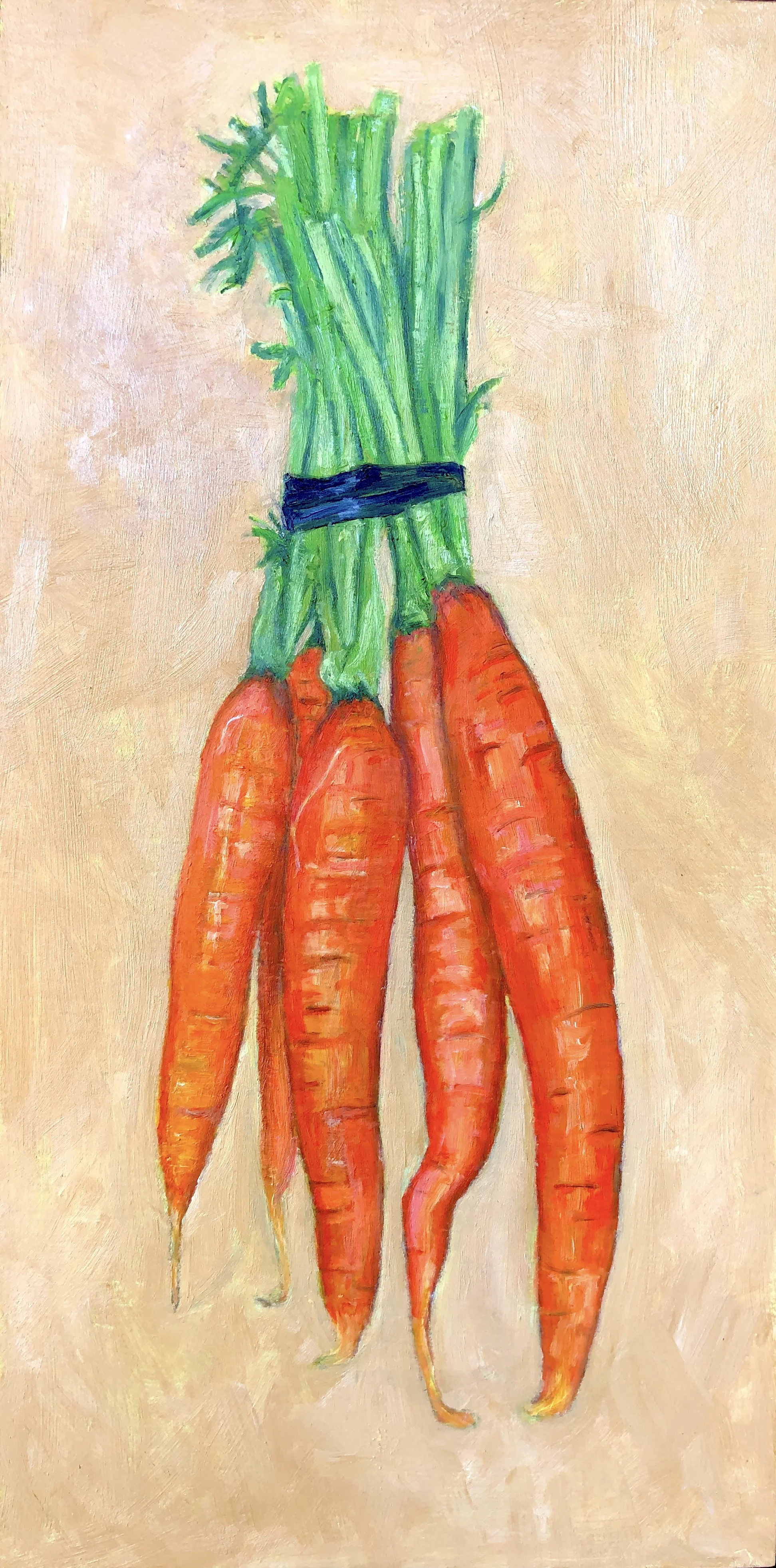 Carrots, 6" x 12" x  2"