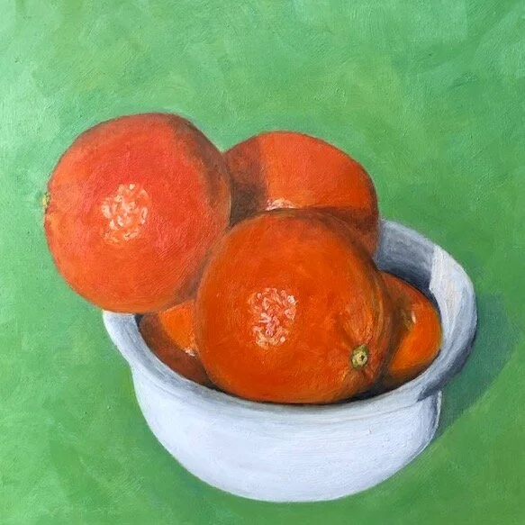 Clementines 8" x 8" x 2"