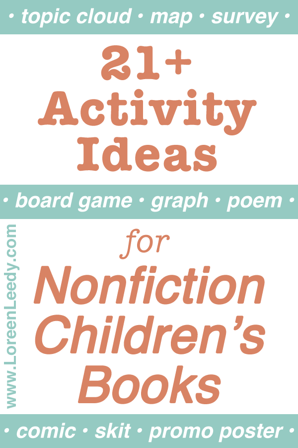 21 Activity Ideas For Nonfiction
