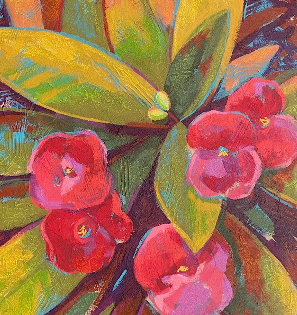 Crowning Glory - 10 x 20 inches on gallery-wrapped canvas