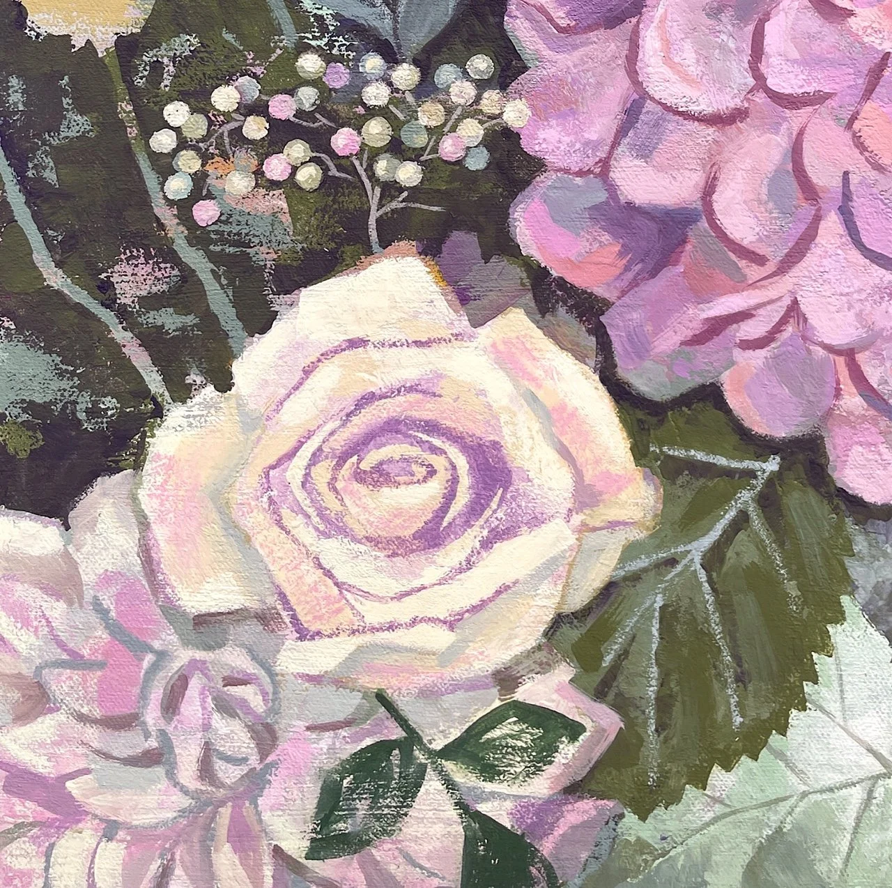 Feels Like Spring - 10 x 20 inches on gallery-wrapped canvas