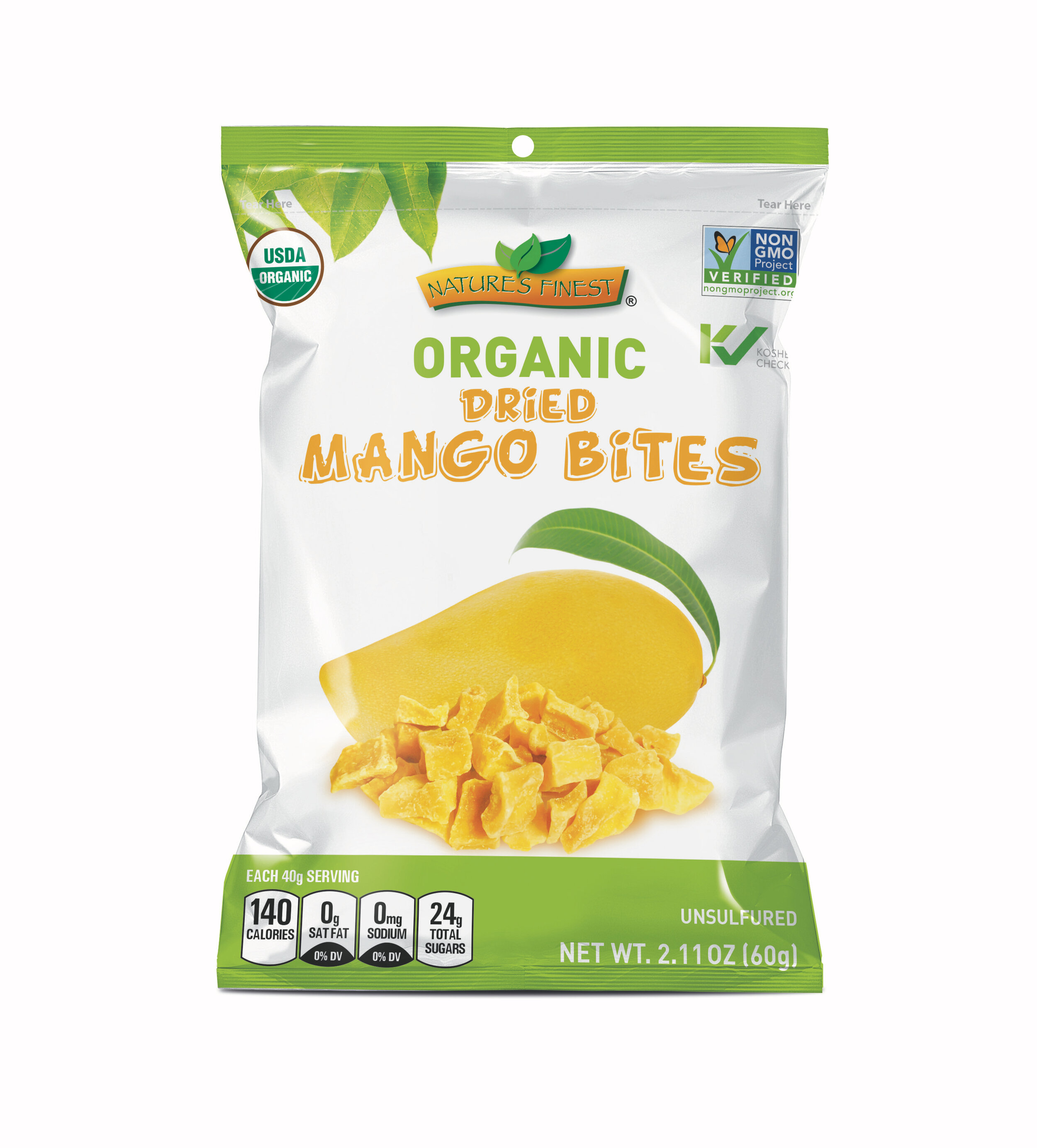 Organic Dried Mango Bites — Nature's Finest Food Inc. Keeping it Simple!