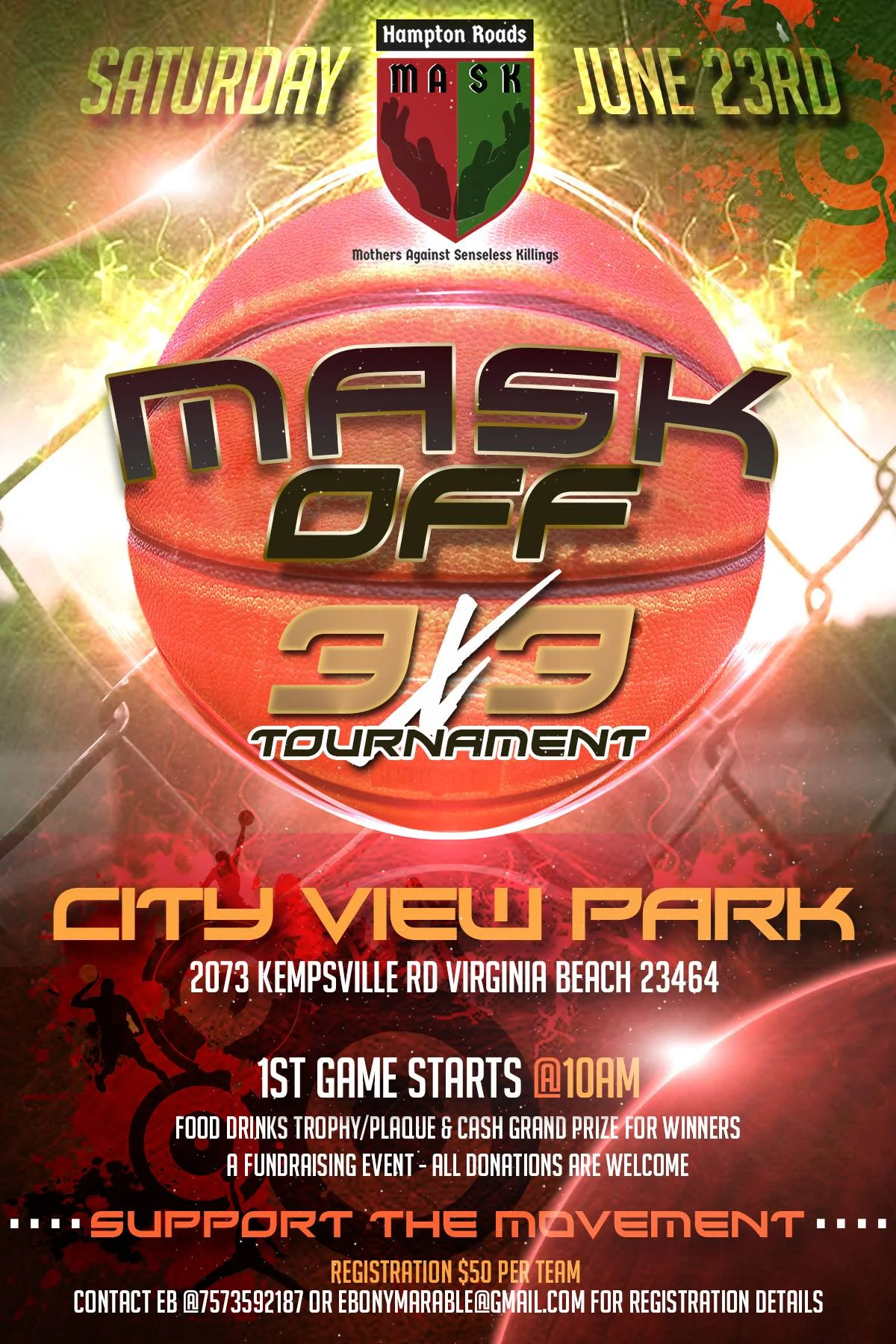 MASK OFF: BASKETBALL TOURNAMENT