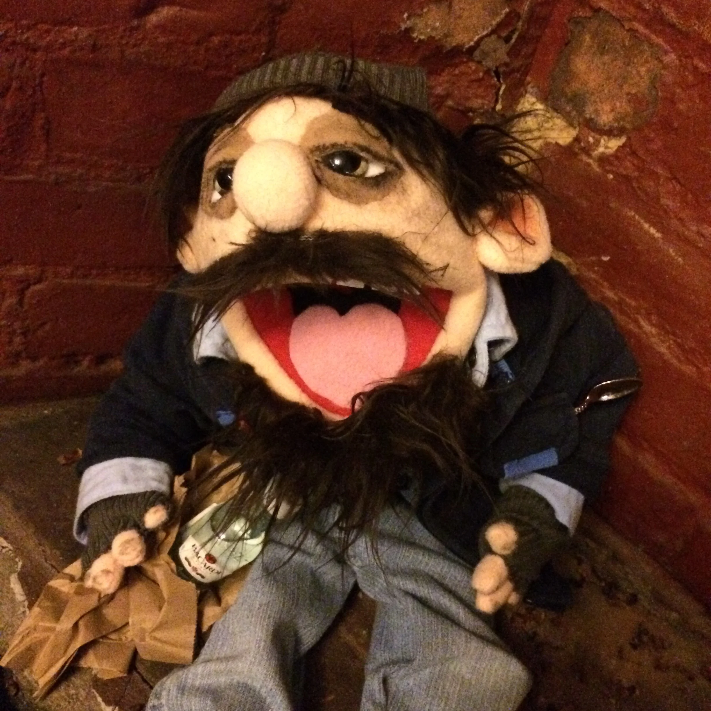The Hobo  Puppet