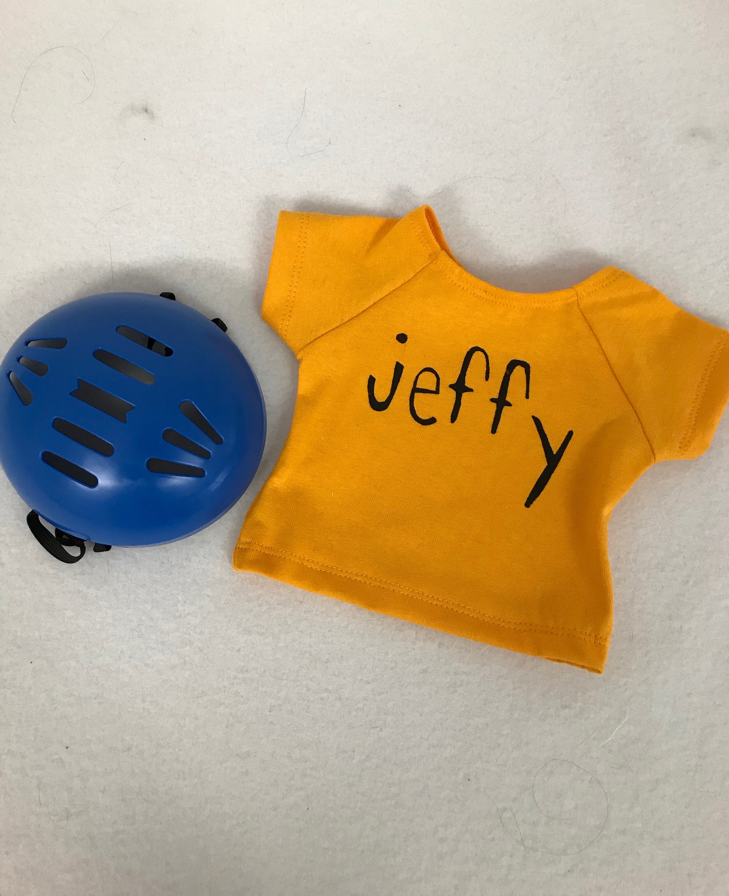 Jeffy Helmet and shirt