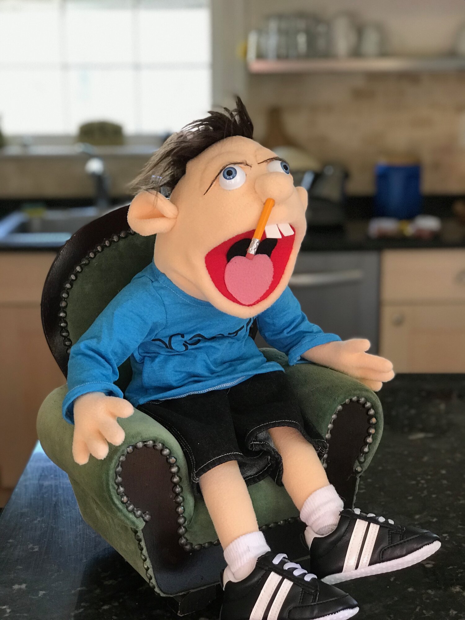Scooter Jeffy Puppet made in USA Custom Puppets