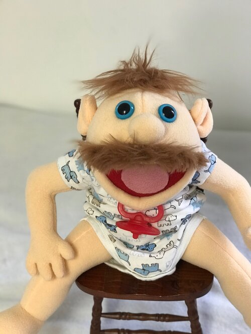 The Original Jeffy Jeffy Puppet From  Movies. Made in the USA. 