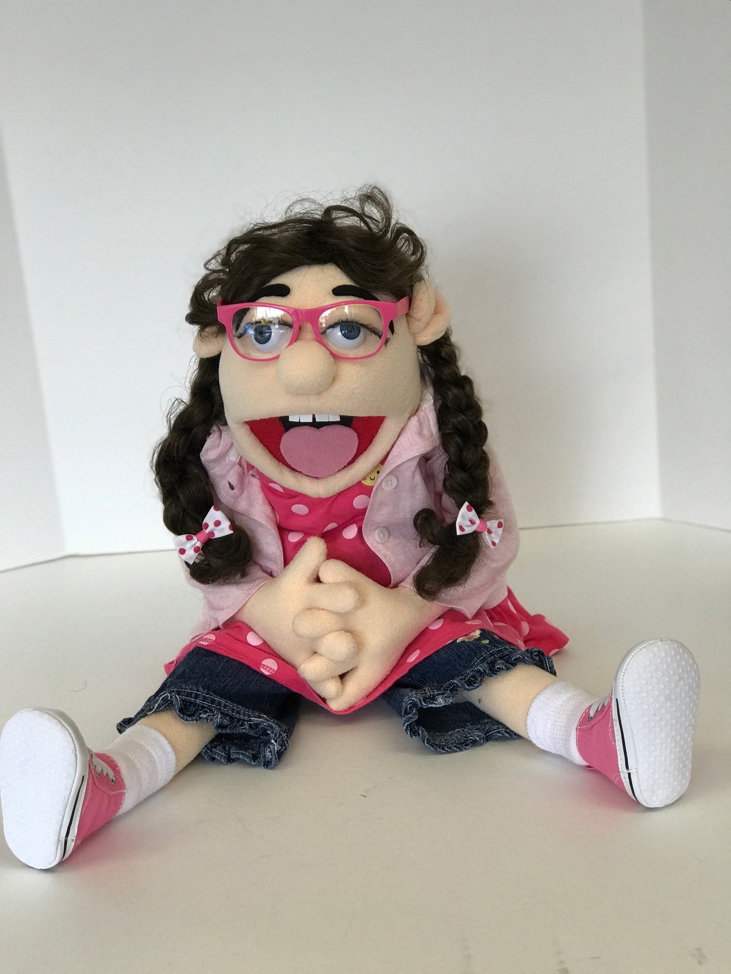 Feebee Jeffy's Sister Puppet From  Movies 