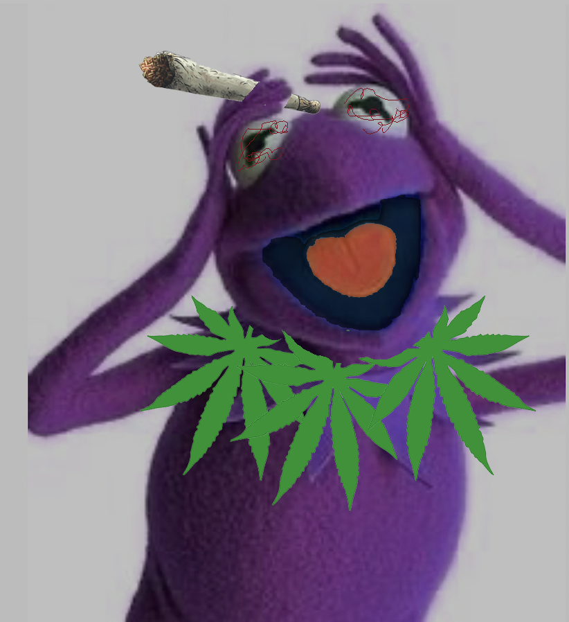 The stoner Kermit