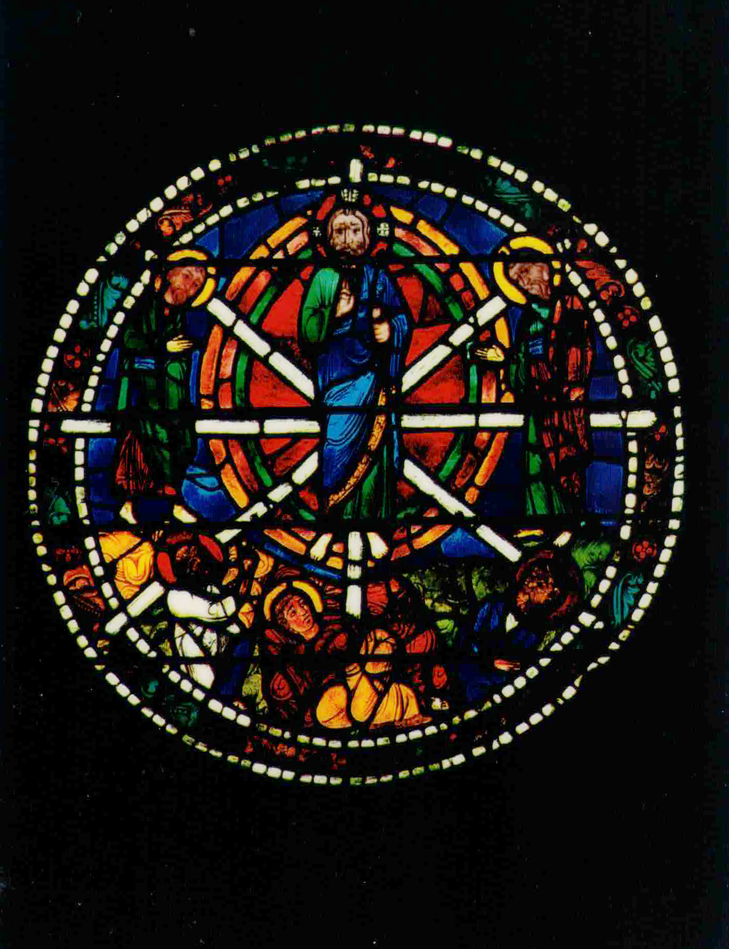 Glasfenster der Kathedrale von Chartres_Fenster der Passion.png