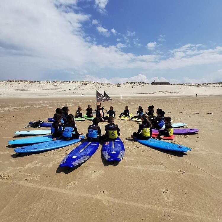 1er mai = jour f&eacute;ri&eacute; ?  Pas au COSC ! 

C&rsquo;&eacute;tait le retour de nos minis et ptit&rsquo;mouss ! 
Quel bonheur de les retrouver, toujours motiv&eacute;s et pr&ecirc;t &agrave; en d&eacute;coudre avec les vagues Carcanaises.. 🌊