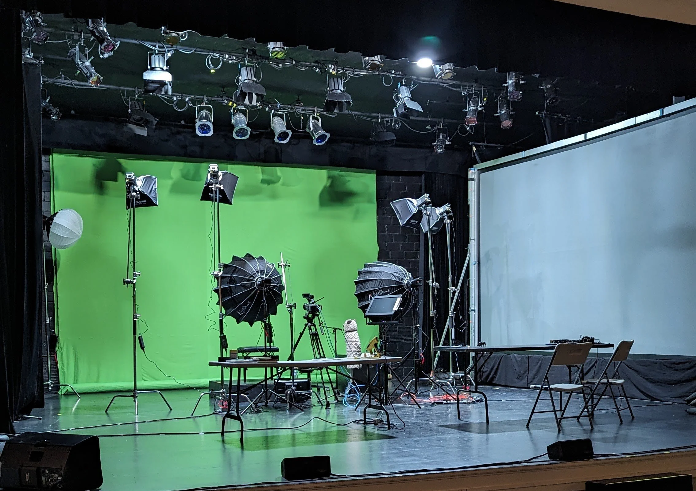 Mermaid Theatre Film Set