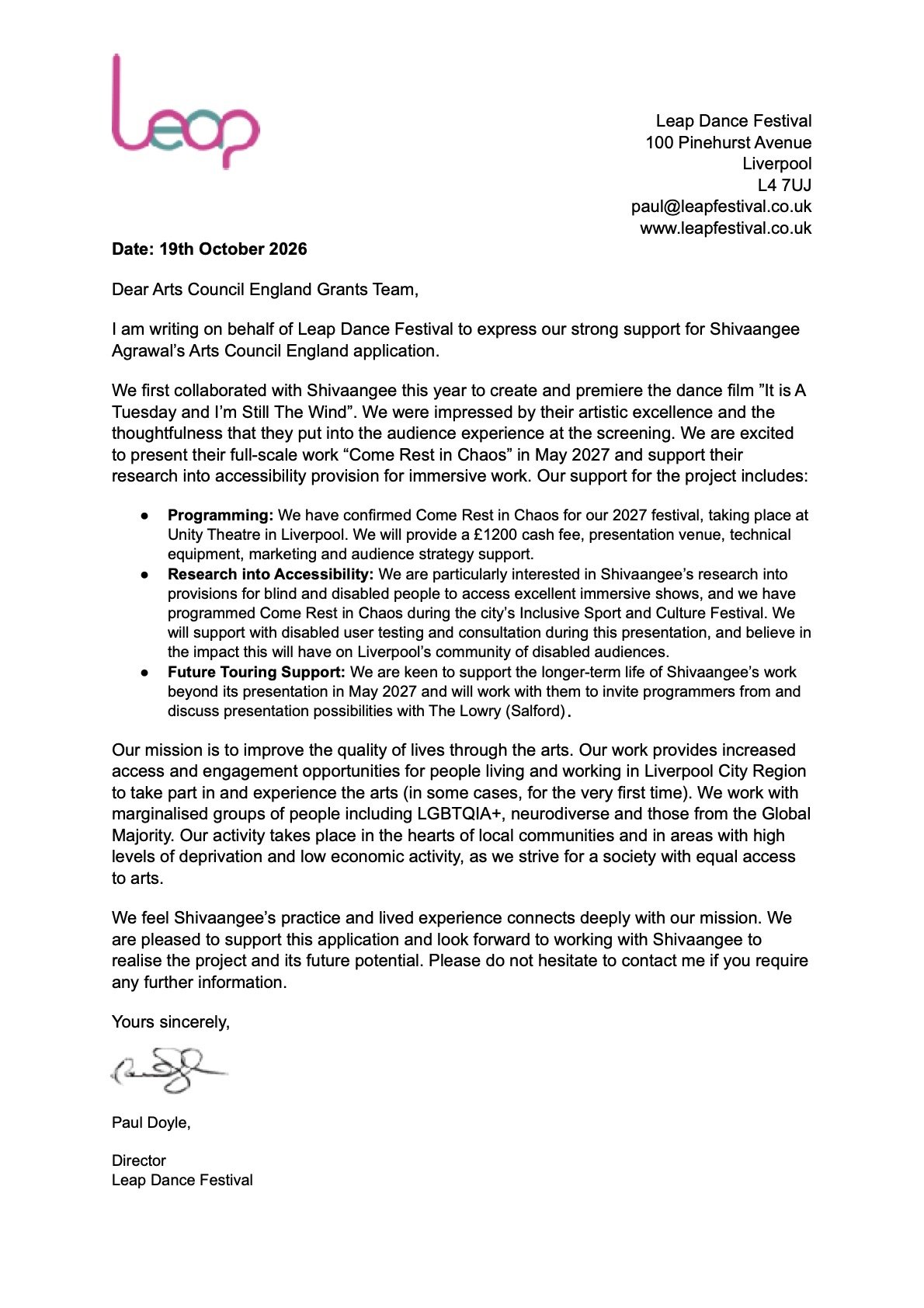 LEAP Festival Letter of Support signed (1).jpg