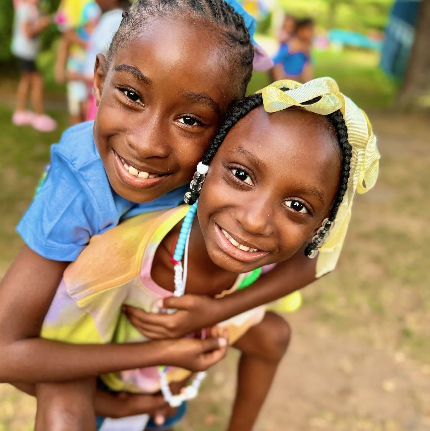 Camp friends: always there to have your back and LIFT you up!