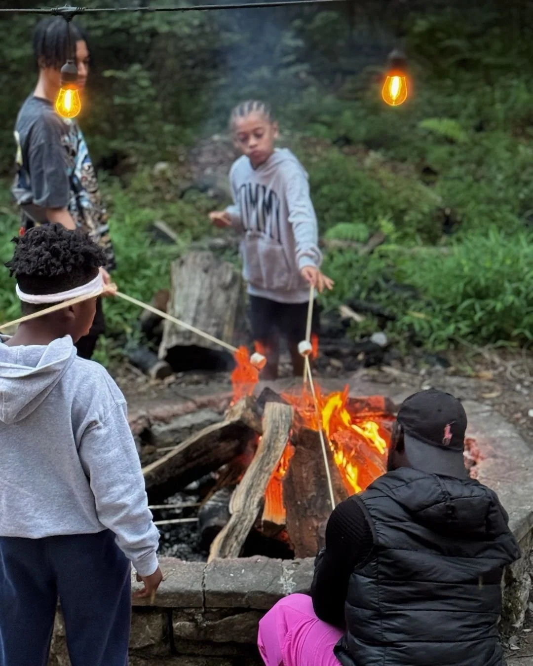 🎶Marshmallows roasting on an open fire🎶...is that how that song goes? Close enough!