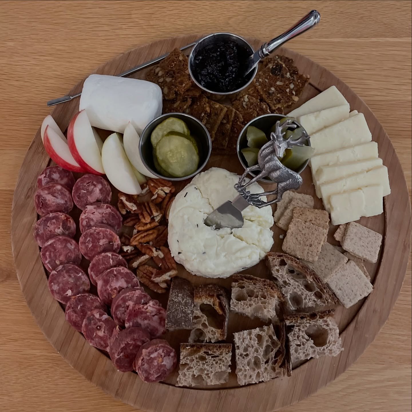 Local charcuterie board for those holiday parties you&rsquo;re hosting or attending! Pair some hard &amp; soft cheeses, ferments, fruit, nuts, &nbsp;jams and cured meats for a tasty appetizer that also features locally made foods. The deadline to cus
