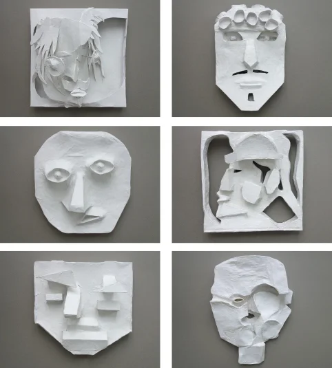 Kubistische Portraits