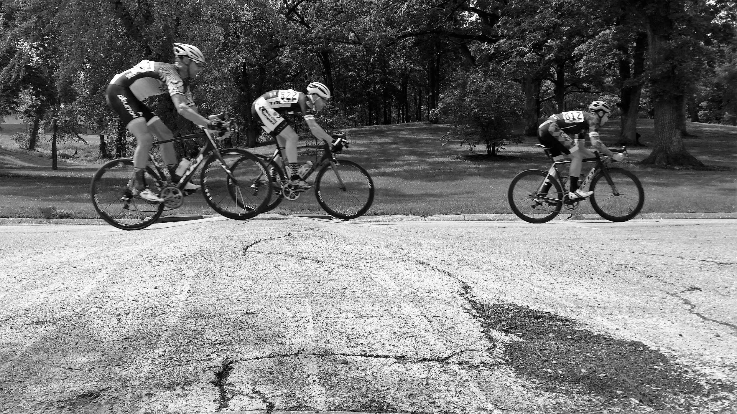 Black and White Three Riders at Speed Bump_enhanced cropped_26 May 2019_20190526_113932.jpg