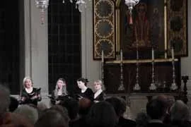 Anonymous 4 singing at Corpus Christi