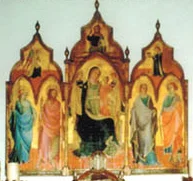 Madonna and Child Enthroned with Four Saints