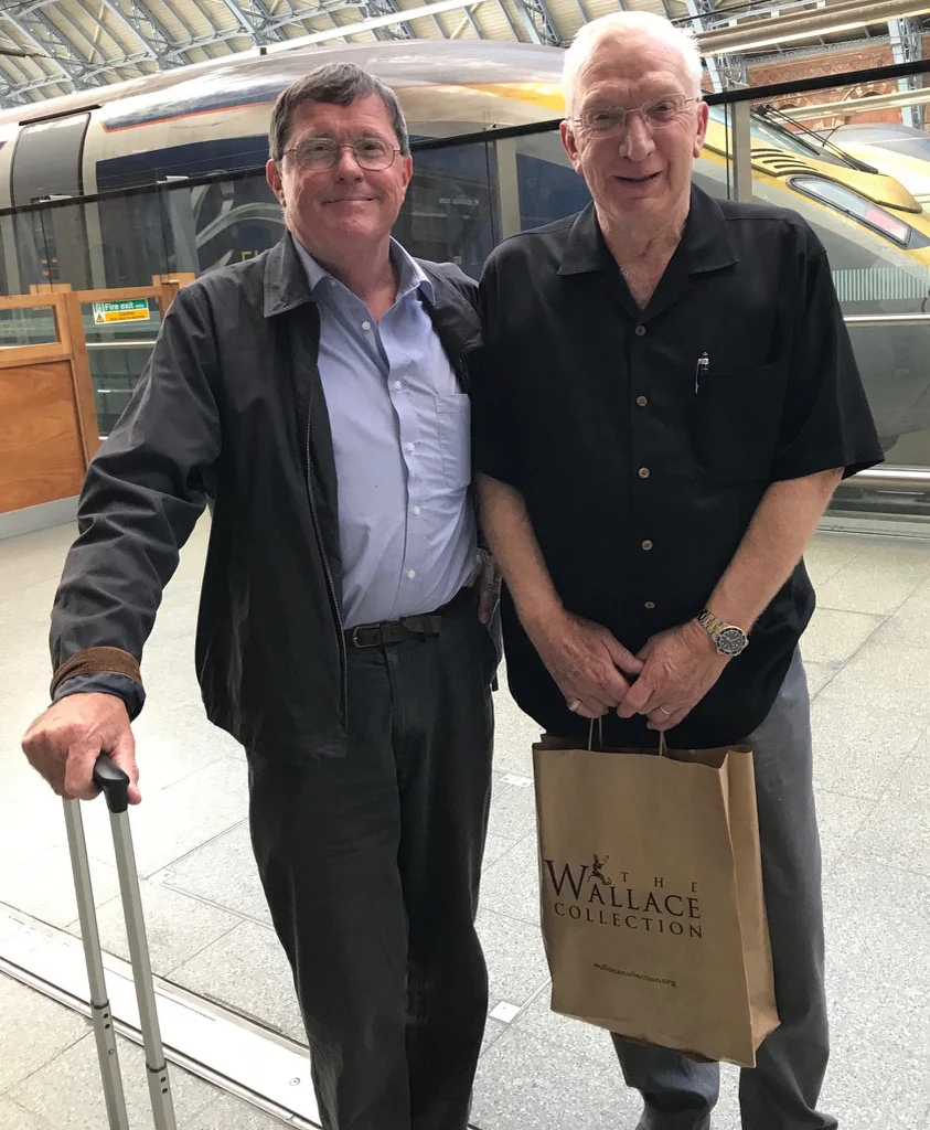 Two Medievalists - Stephen Cooper and Roman.jpg