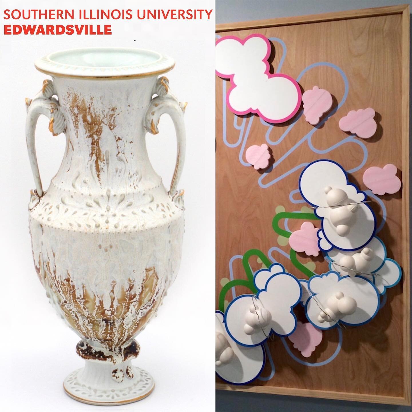 If you are applying or considering applying to graduate school, you absolutely must put SIUE on your list. 
Our three-year MFA program features assistantships, full tuition waivers, incredible facilities, kilns of all types, proximity to St Louis, an