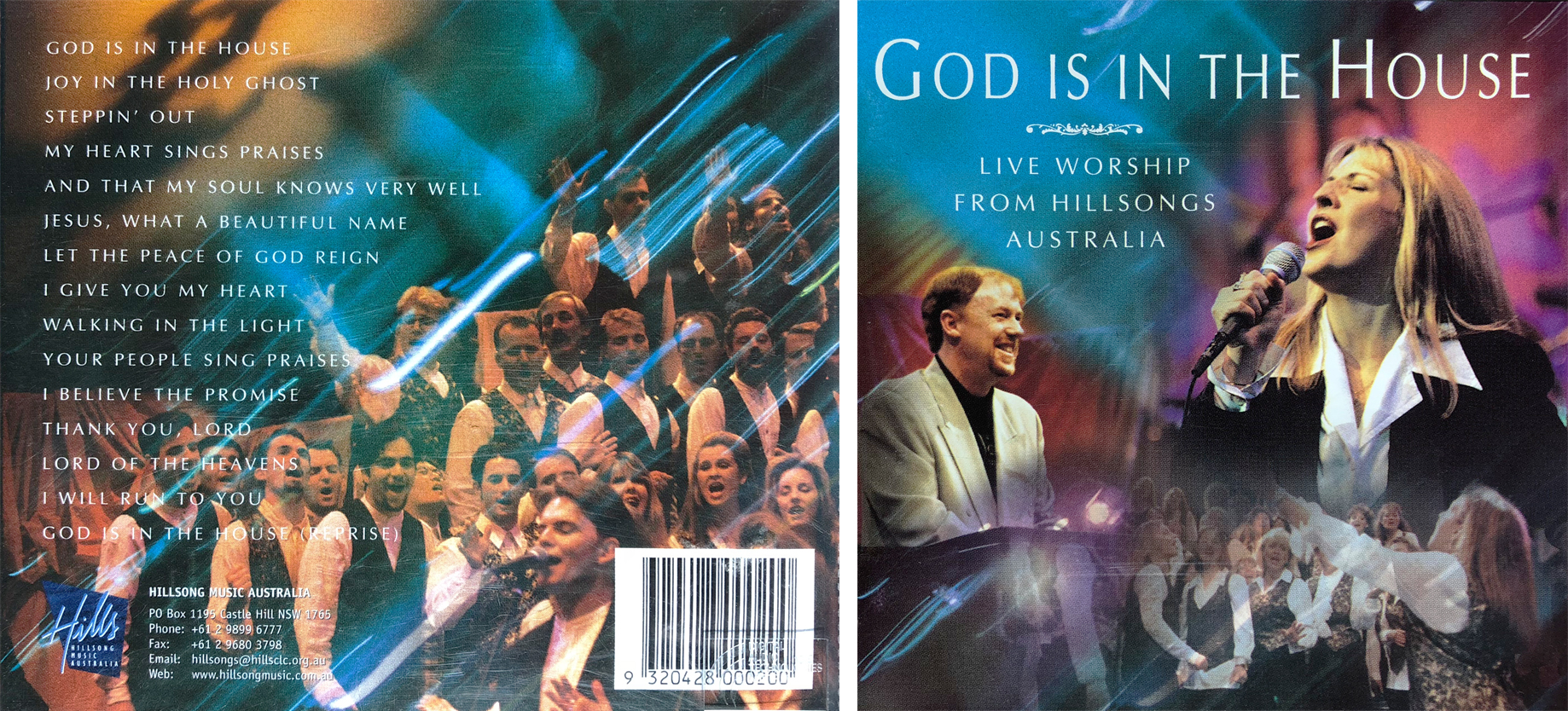 "God Is In The House" broke new ground by featuring photos of worship leaders and the choir on the artwork (1996).