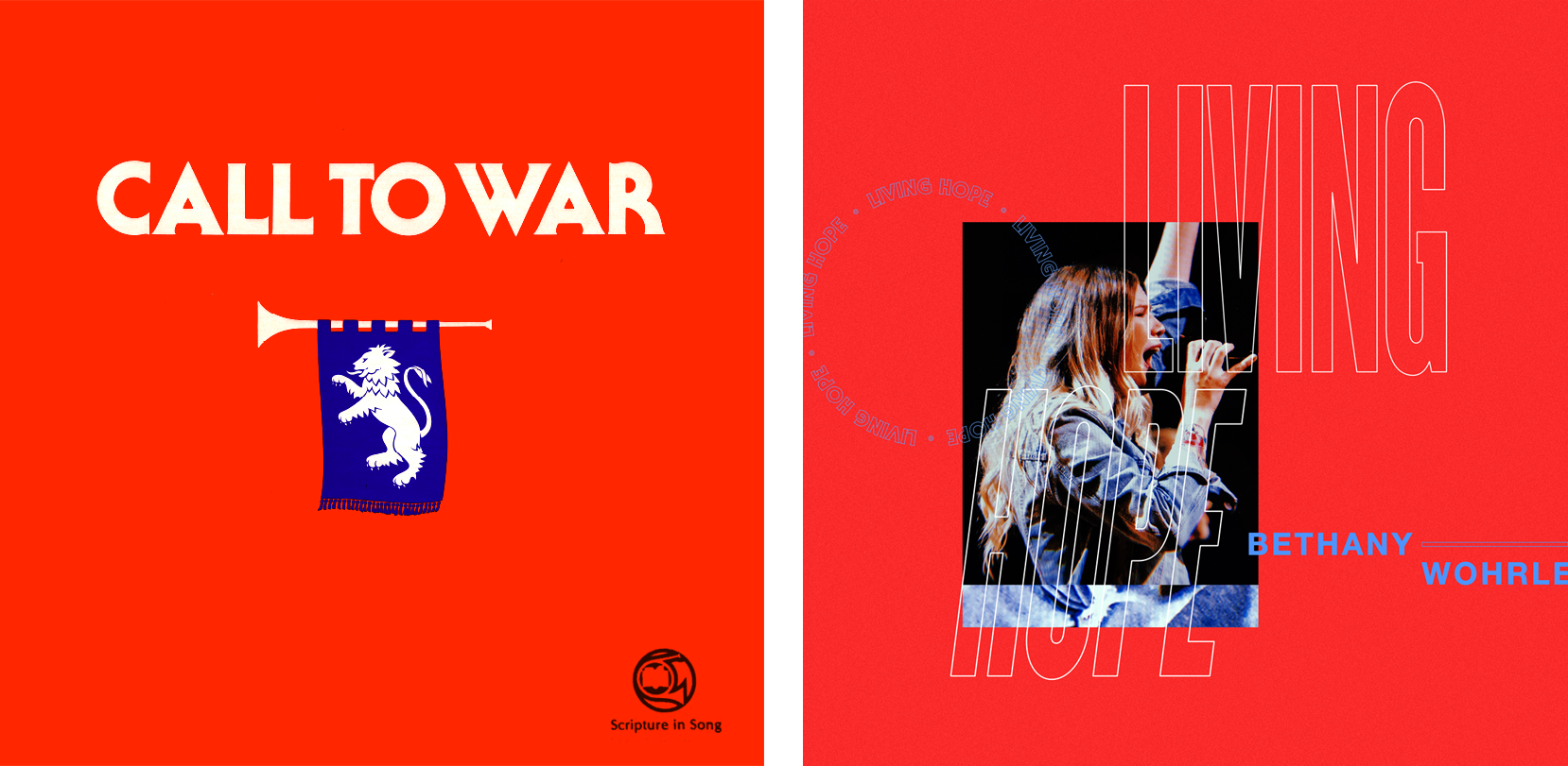 1981's "Call to War", 2018's "Living Hope"