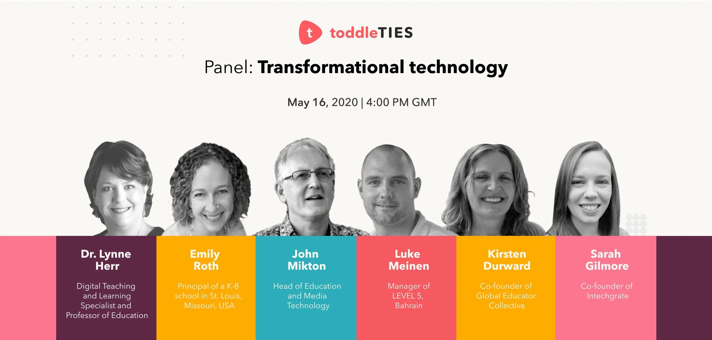 Transformational Technology: Toddle TIES Panel