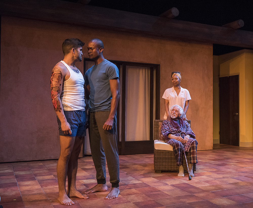 Danny Martinez, Sean Parris, Mike Nussbaum and Penelope Walker