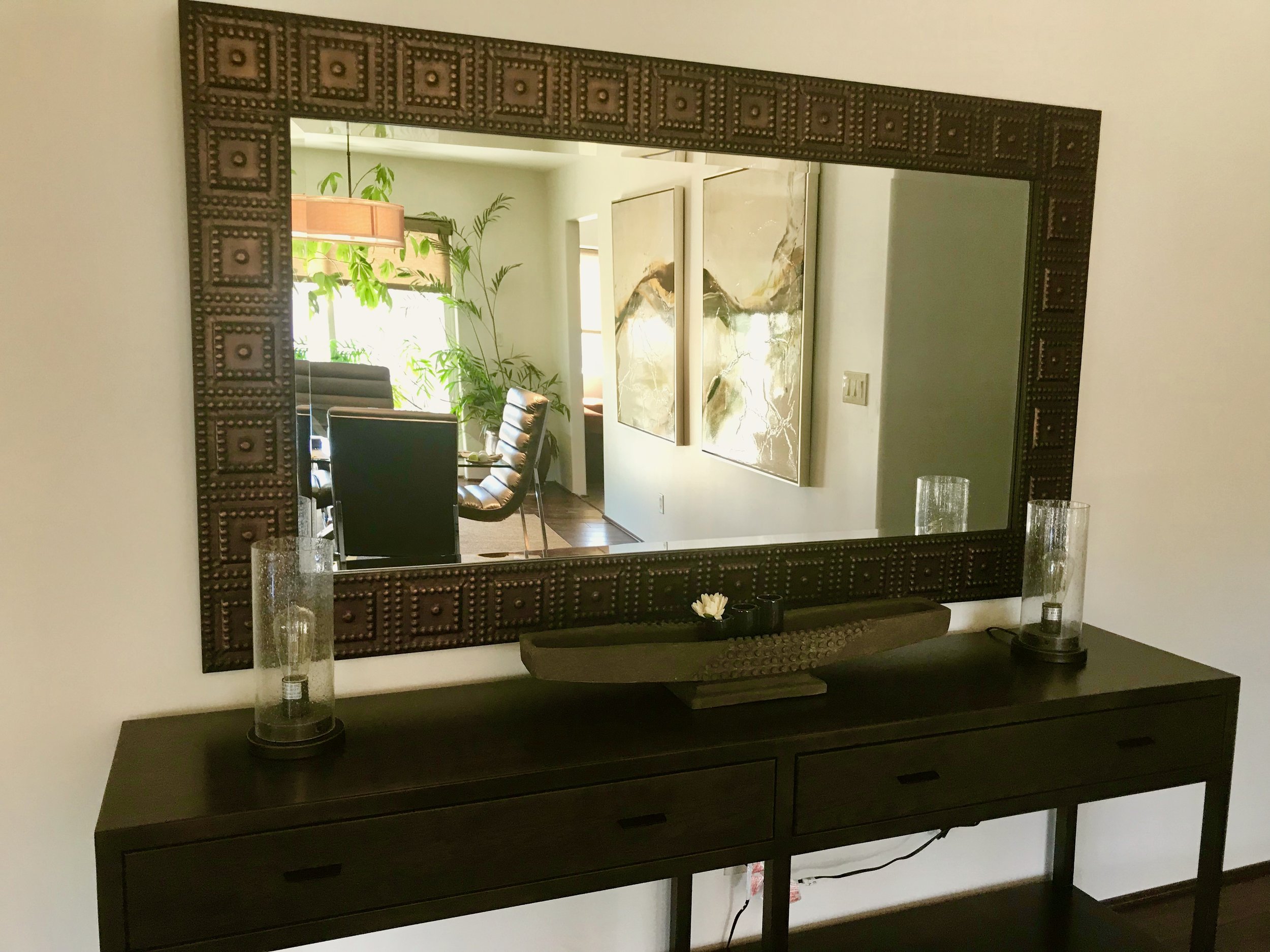 Entry hallway table