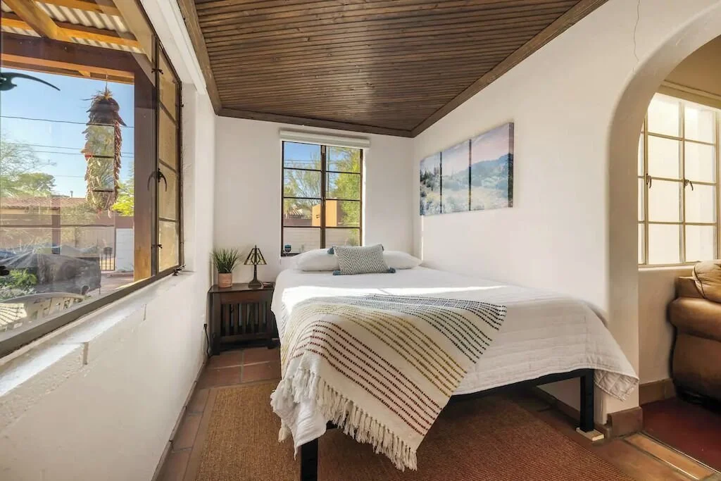 Bedroom with luxury mattress