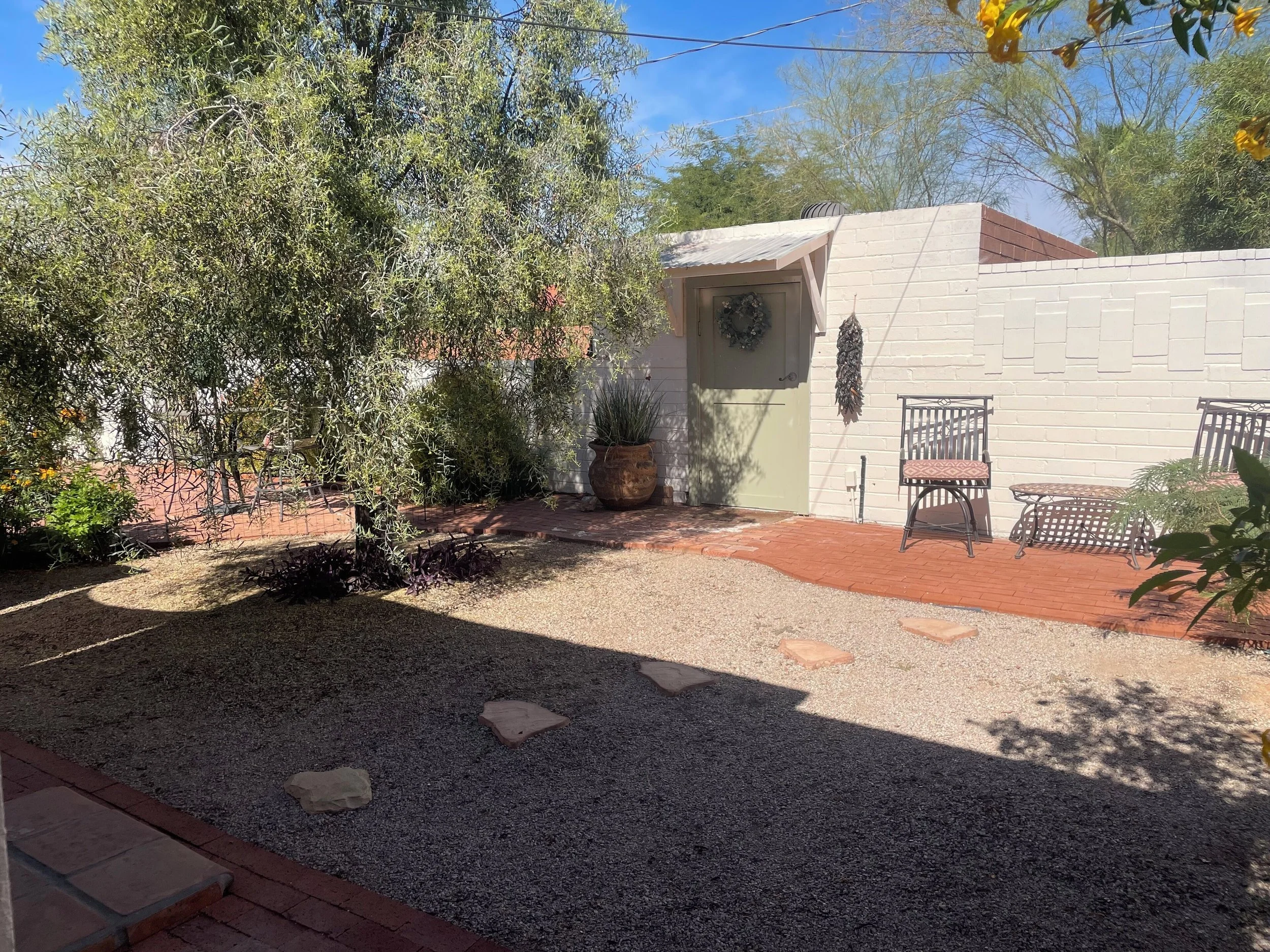 Casita private courtyard