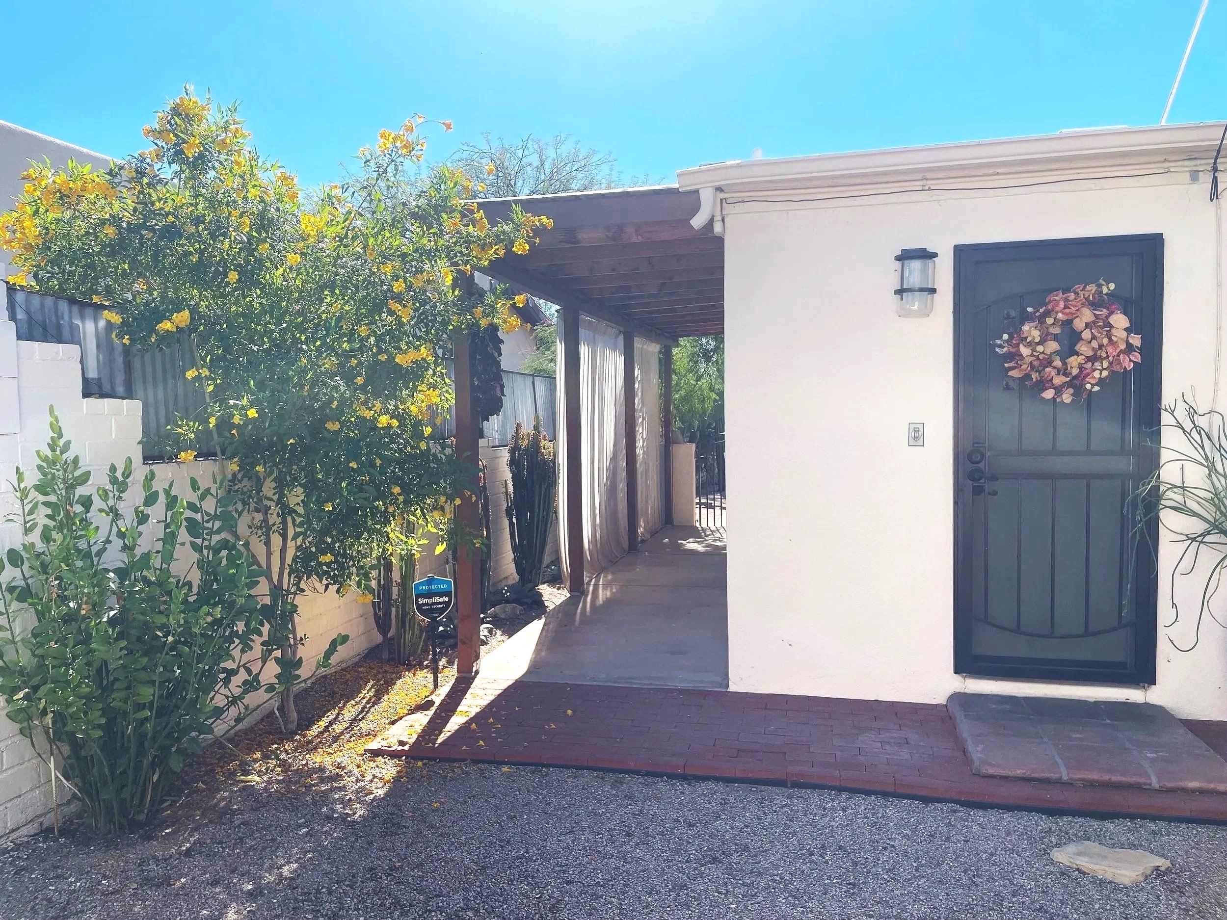 Casita suite front door