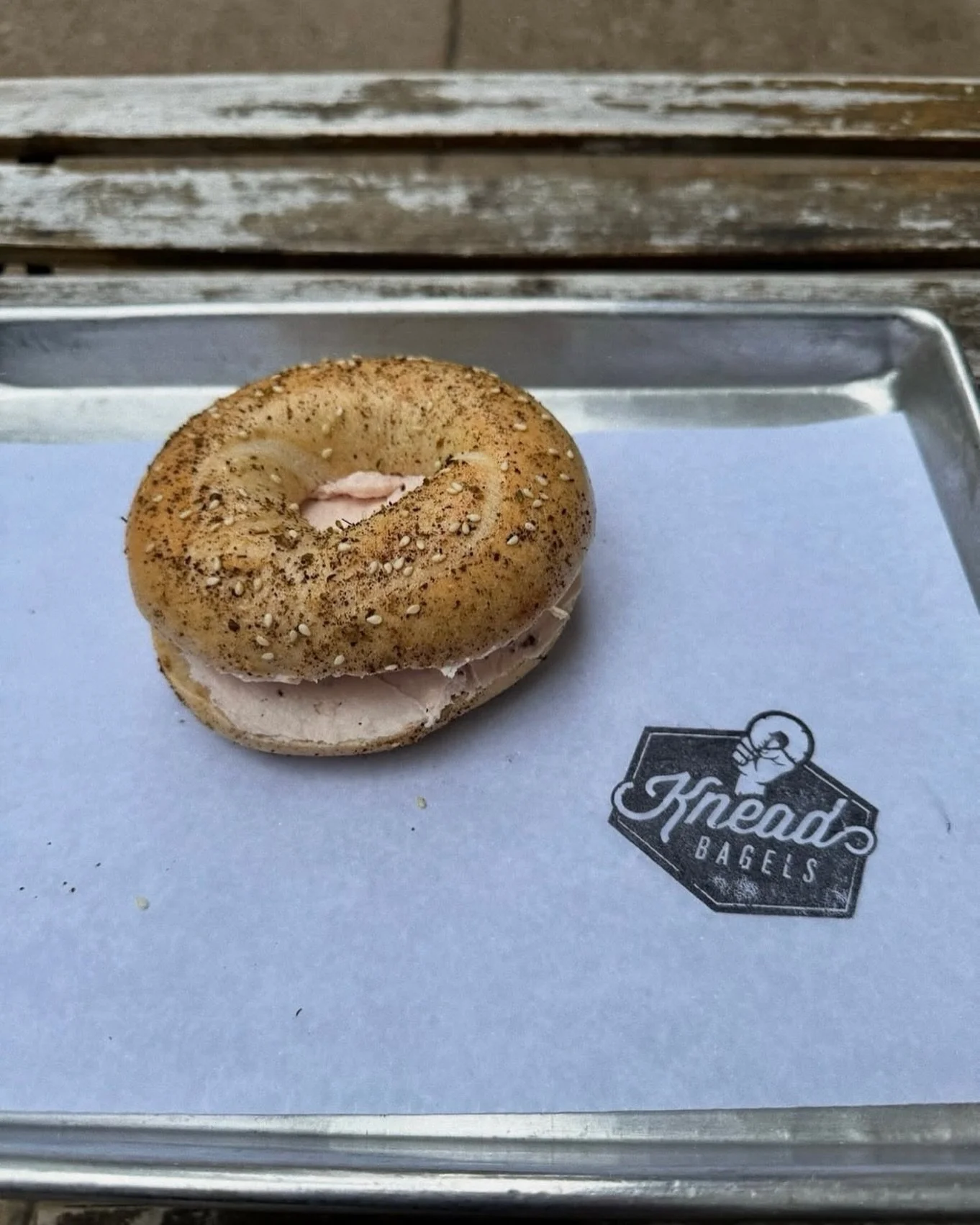 It’s an absolutely gorgeous day, and it’s looking like all the streets around Knead are reopen! We have plenty of bagels left. Come n get it!