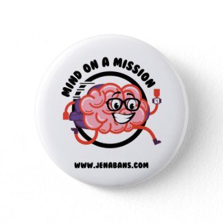Mind On A Mission - Button/ Pin