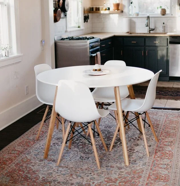   Mid Century Table - This is not the exact table, but most similar I could find. It is smaller.  