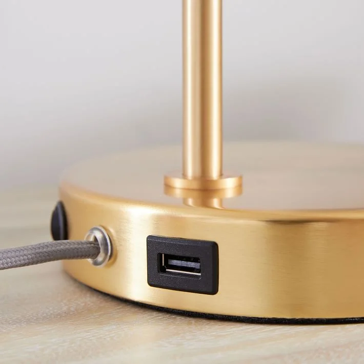 staggered glass table lamp