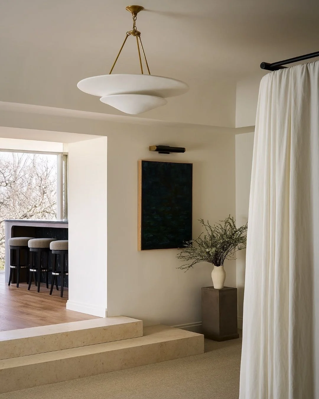 Mollino Pendant, Aerin x Visual Comfort