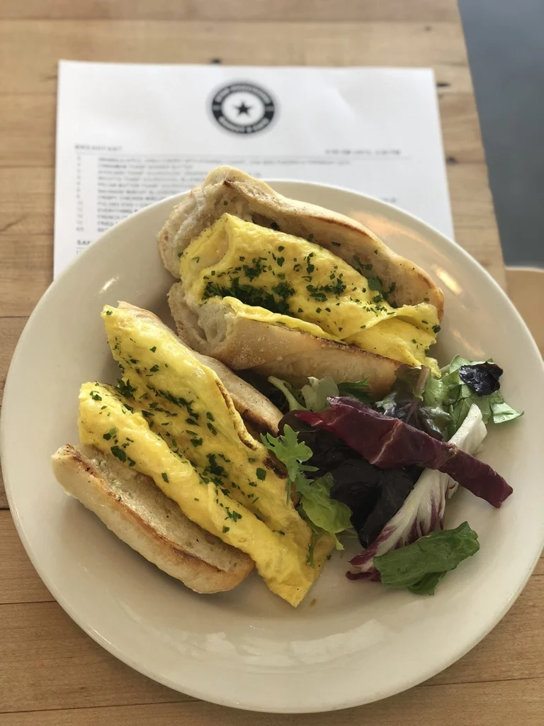 French Omelet Baguette