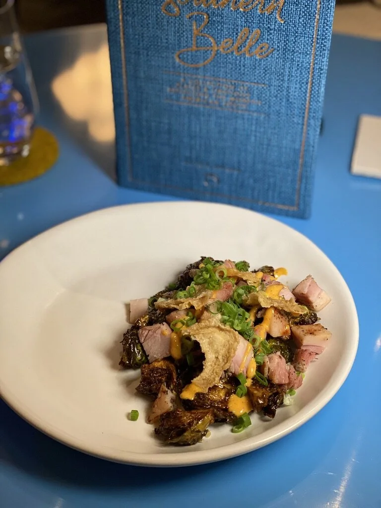 Brussel Sprouts with Chicken Ham