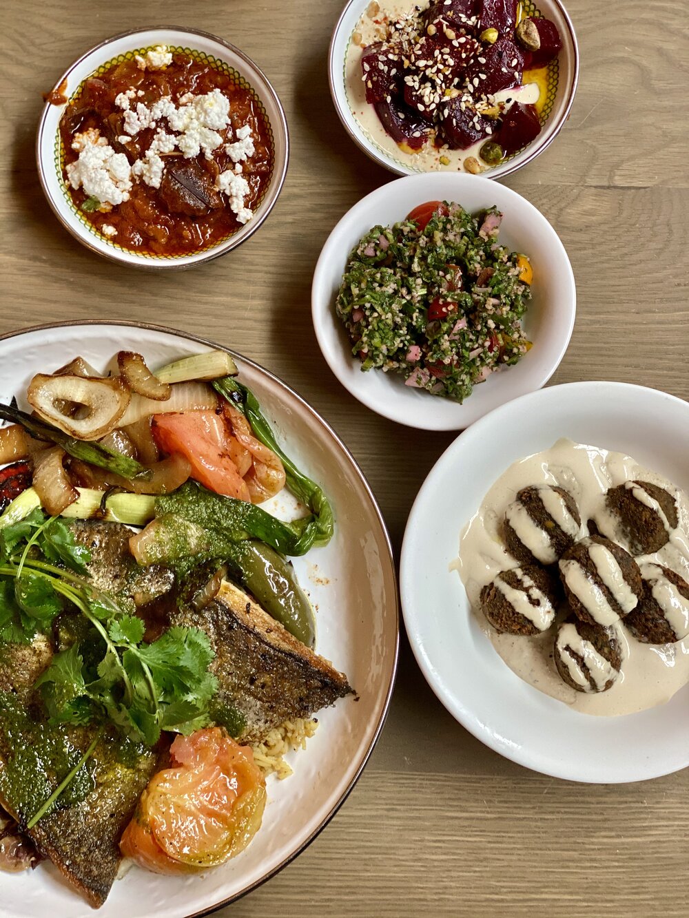 Sunday Spread - Including side of falafel