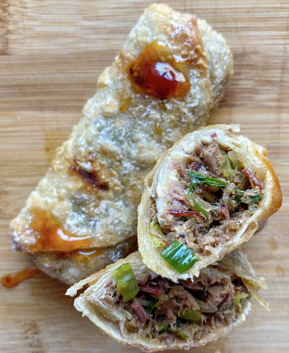 Pho Cue - Brisket Egg Rolls